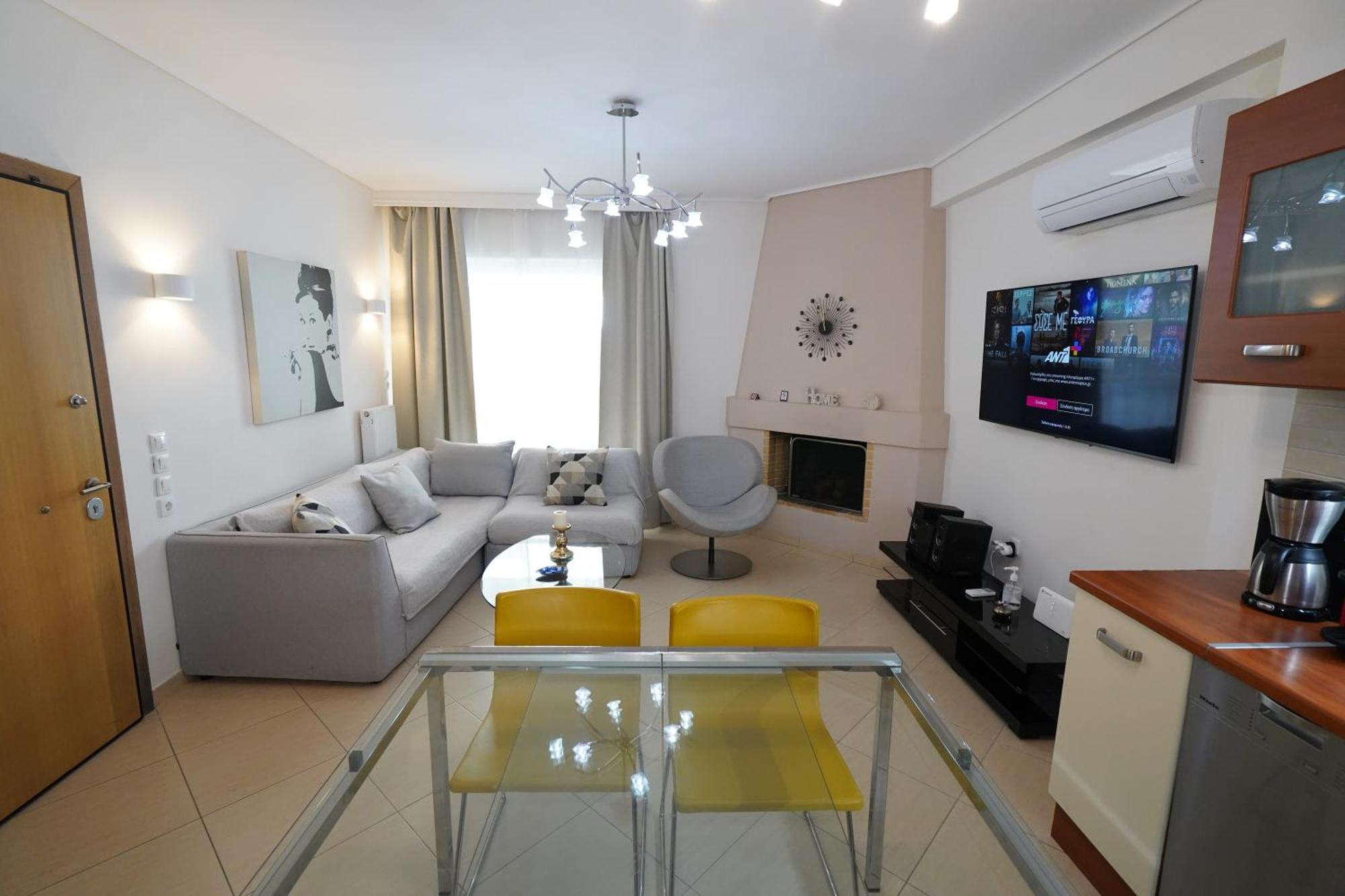 Garden Apartment Next To The Mall -Private Parking Athen Exterior foto